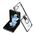 Zastitna futrola RING LINES - Samsung F731B Galaxy Z FLIP 5 5G crna (MS).