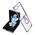 Zastitna futrola RING LINES - Samsung F731B Galaxy Z Flip 5 5G ljubicasta (MS).