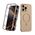 Zastitna futrola 360 COLOR MagSafe - iPhone 16 Pro Max (6.9) zlatna (MS).