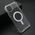 Zastitna futrola CRASHPROOF MAGNETIC CONNECTION - iPhone 15 Plus providna (bela) (MS).