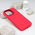 Zastitna futrola Beautiful Shine Leather iPhone 14 Pro crvena.