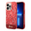 Zastitna futrola Guess Hc IML Electro Cam Raisley - iPhone 14 Pro crvena (GUHCP14LHGBNHR).