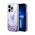 Zastitna futrola Guess Hc Liquid Glitter Triangle Translucent - iPhone 14 Pro ljubicasta(GUHCP14LLFCTPU).