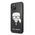 Zastitna futrola Karl Lagerfeld Double Layers Glitter - iPhone 11 Pro Max 6.5 crna ( KLHCN65DLHBK).