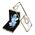 Zastitna futrola RING LINES - Samsung F731B Galaxy Z Flip 5 5G zlatna (GKK case) (MS).