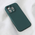 Zastitna futrola Teracell Soft Velvet - iPhone 14 Pro tamno zelena.