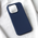 Zastitna futrola Teracell Soft Velvet - iPhone 15 Pro 6.1 tamno plava.