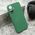 Zastitna futrola VELVET TOUCH - iPhone 16 (6.1) tamno zelena (MS).