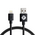 Data kabl Teracell Plus 2.4A - iPhone lightning crni 1.2m.