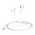 Slusalice sa adapterom - punjenje JH-015 za iPhone lightning bele HQ.
