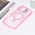 Zastitna futrola Magsafe Transparent - iPhone 16 Pro Max 6.9 pink.