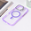 Zastitna futrola Magsafe Transparent - iPhone 16 Pro Max 6.9 ljubicasta.