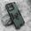 Zastitna futrola Square ring - Huawei Honor X7c/Honor 200 Smart zelena (MS).