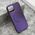 Zastitna futrola COLOR METAL MagSafe - iPhone 12/12 Pro (6.1) ljubicasta (MS).