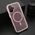 Zastitna futrola CRYSTAL MagSafe - iPhone 16 (6.1) roze (MS).