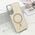 Futrole GLAM GLOW MagSafe - Samsung S937 Galaxy S25 Edge 5G srebrna (MS).