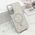 Futrole GLAM GLOW MagSafe - Samsung S937 Galaxy S25 Edge 5G siva (MS).