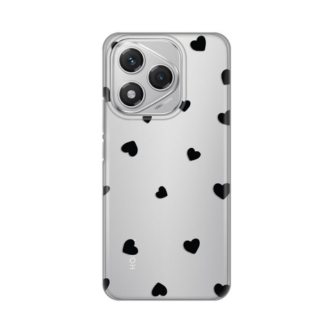 PRINT silikonska futrola skin (ultra tanka) - Huawei Honor 400 Lite Hearts.