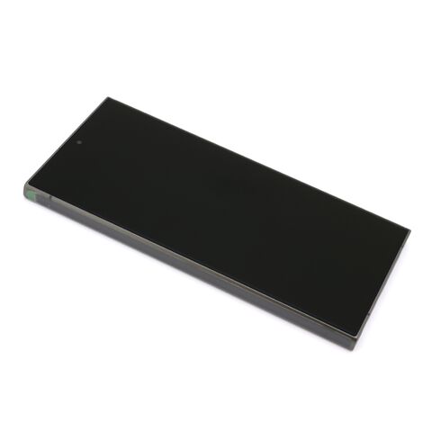 LCD ekran (displej) - Samsung S928 Galaxy S24 Ultra 5G + Touch screen + okvir FULL ORG EU Titanium crni (GH82-33396B/33386B) (MS).