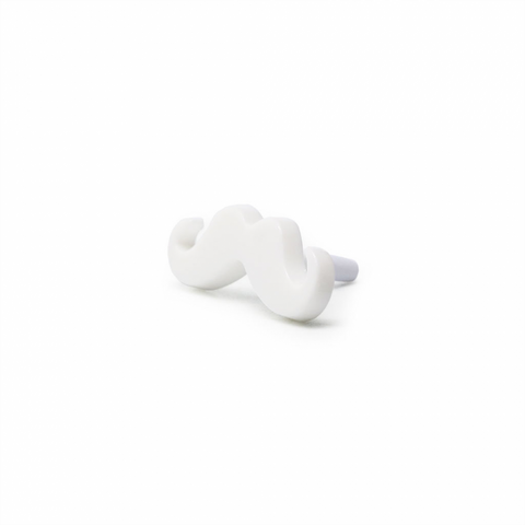 Kapica Slusalica (handsfree) 3,5 mm brkovi beli.