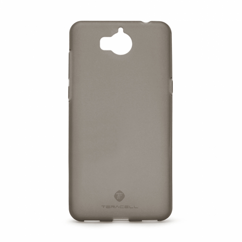 Teracell GIULIETTA silikonska futrola - Huawei Y5 2017/Y6 2017 siva.