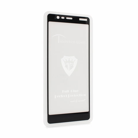 Tempered glass (zastitno staklo za ekran) 2.5D full glue - Nokia 5.1 (2018) crni.
