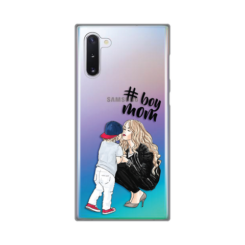 PRINT silikonska futrola skin (ultra tanka) - Samsung N970F Galaxy Note 10 Boy Mom.