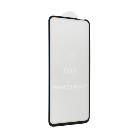 Tempered glass (zastitno staklo za ekran) 2.5D full glue - Huawei Honor 30 crni.