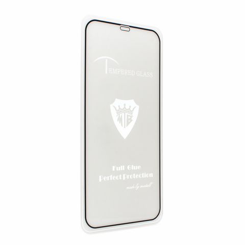 Tempered glass (zastitno staklo za ekran) 2.5D full glue - iPhone 12 Pro Max 6.7 crni.