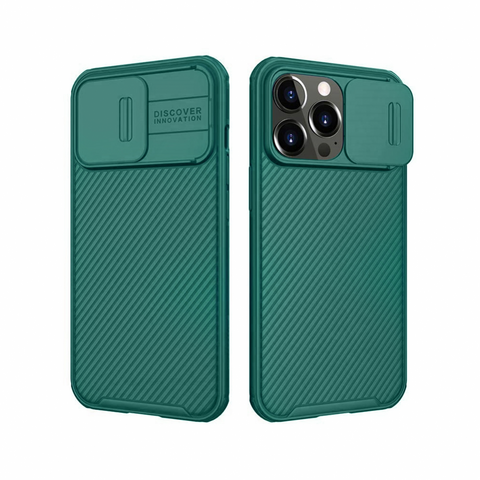Zastitna futrola Nillkin CamShield Pro - iPhone 13 Pro zelena.