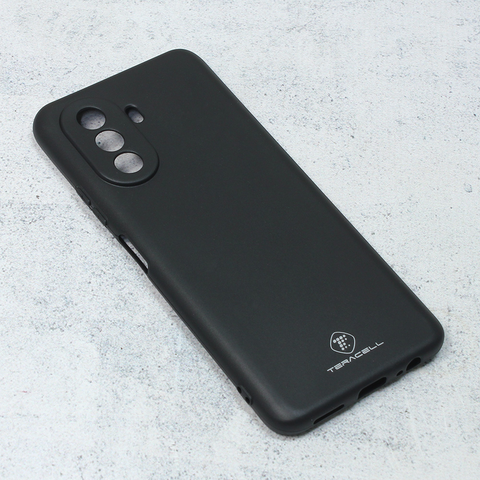 Teracell silikonska futrola skin (ultra tanka) - Huawei Nova Y70/Nova Y70 Plus mat crna.