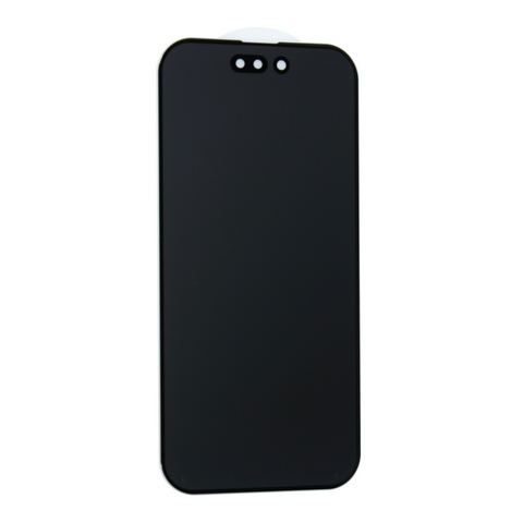 Tempered glass (zastitno staklo za ekran) Privacy 2.5D full glue - iPhone 14 Pro crni.