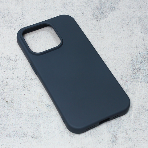 Zastitna futrola Nano Silikon - iPhone 14 Pro tamno plava.