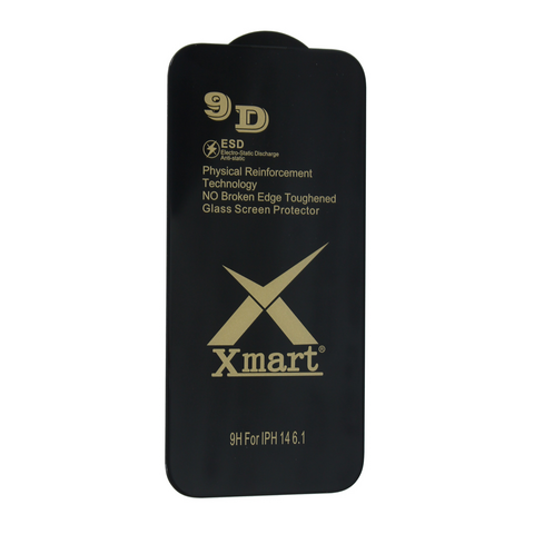 Tempered glass (zastitno staklo za ekran) X mart 9D - iPhone 14 Pro.