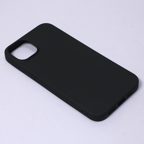Teracell GIULIETTA silikonska futrola - iPhone 14 Plus mat crna.