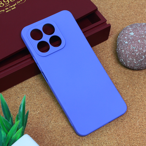 Teracell GIULIETTA silikonska futrola - Huawei Honor X8a mat ljubicasta.