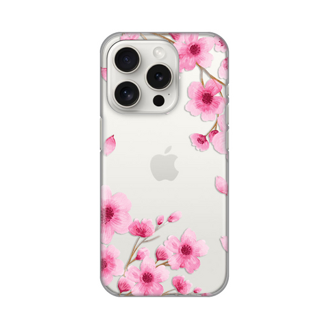 PRINT silikonska futrola skin (ultra tanka) - iPhone 15 Pro 6.1 Rose flowers.