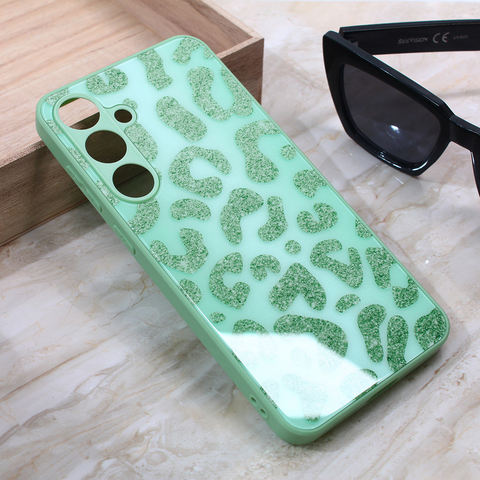 Zastitna futrola Shiny glass - Samsung S926B Galaxy S24 Plus svetlo zelena.