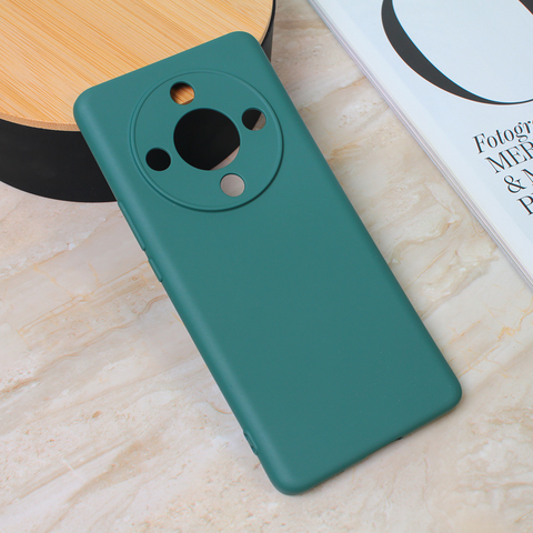 Teracell GIULIETTA silikonska futrola - Huawei Honor Magic 6 lite mat zelena.