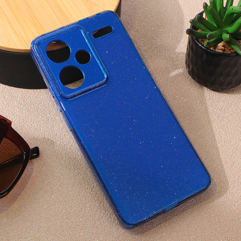 Zastitna futrola Sparkle Dust - Xiaomi Redmi Note 13 Pro Plus tamno plava.