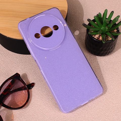 Zastitna futrola Sparkle Dust - Xiaomi Redmi A3 ljubicasta.