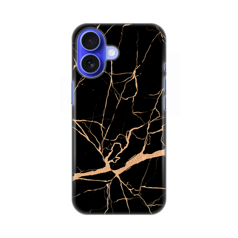 PRINT silikonska futrola - iPhone 16 6.1 All crni.