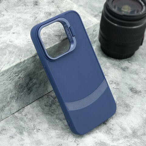 Zastitna futrola CAMERA HOLDER - iPhone 15 Pro (6.1) plava (MS).