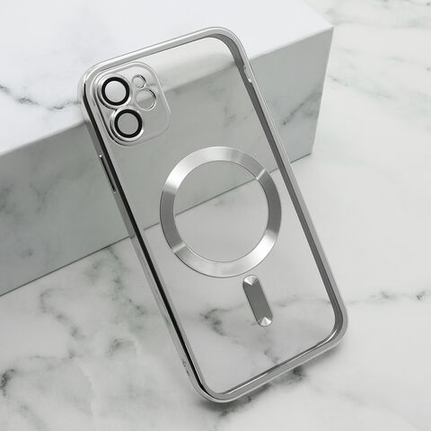 Zastitna futrola CAMERA PROTECT MagSafe - iPhone 11 (6.1) srebrna (MS).