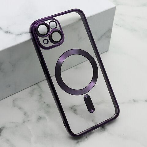 Zastitna futrola CAMERA PROTECT MagSafe - iPhone 15 ljubicasta (MS).