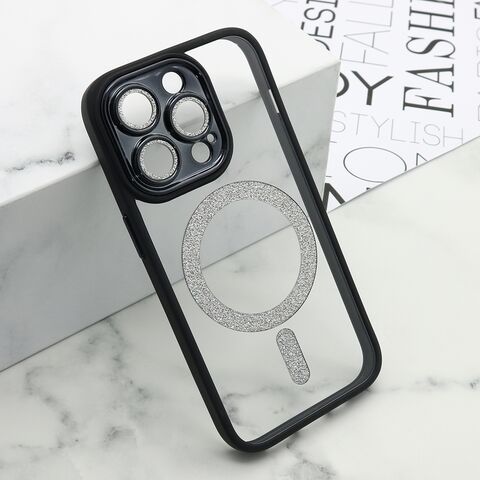 Zastitna futrola DIAMOND MagSafe - iPhone 14 Pro (6.1) crna (MS).