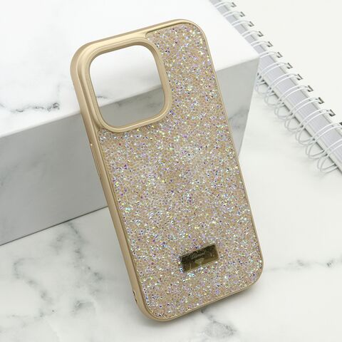 Zastitna futrola DIAMOND SELECTION - iPhone 14 Pro (6.1) zlatna (MS).