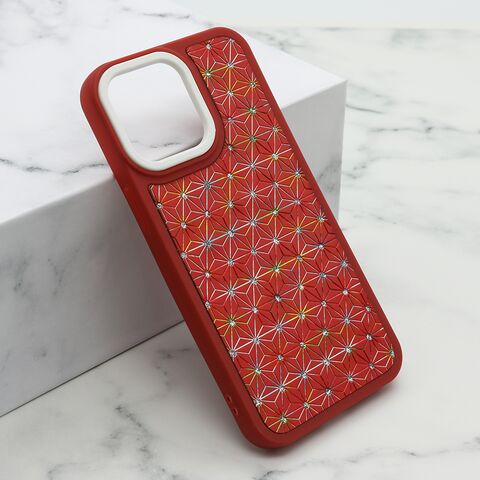 Zastitna futrola CRYSTAL SPARK - Iphone 14 Pro Max (6.7) crvena (MS).