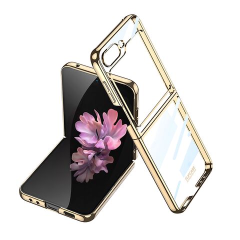 Zastitna futrola LINES - Samsung F741B Galaxy Z Flip 6 5G zlatna (GKK case) (MS).