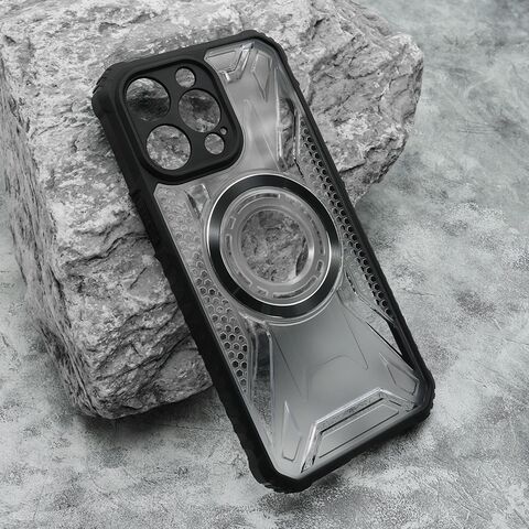 Zastitna futrola LENS MAGSAFE - iPhone 15 Pro Max (6.7) crna (MS).